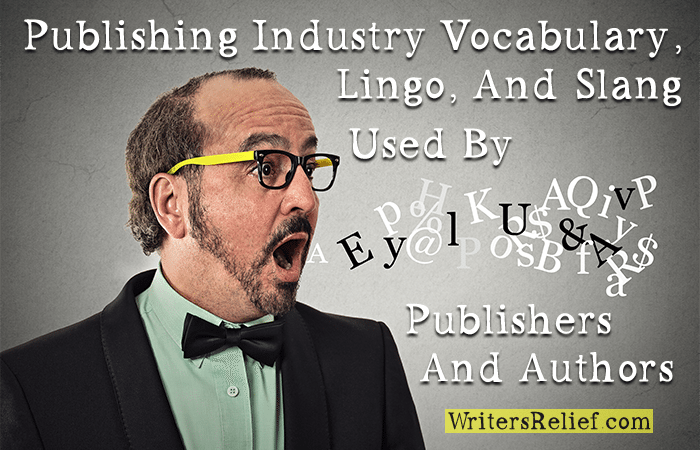 publishing industry vocabulary